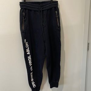 Off White mens sweatpant joggers size S
